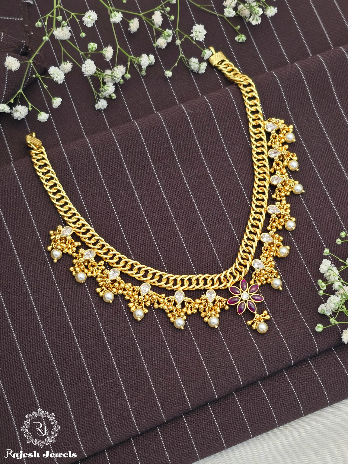 Exceptional Jalebi Necklace