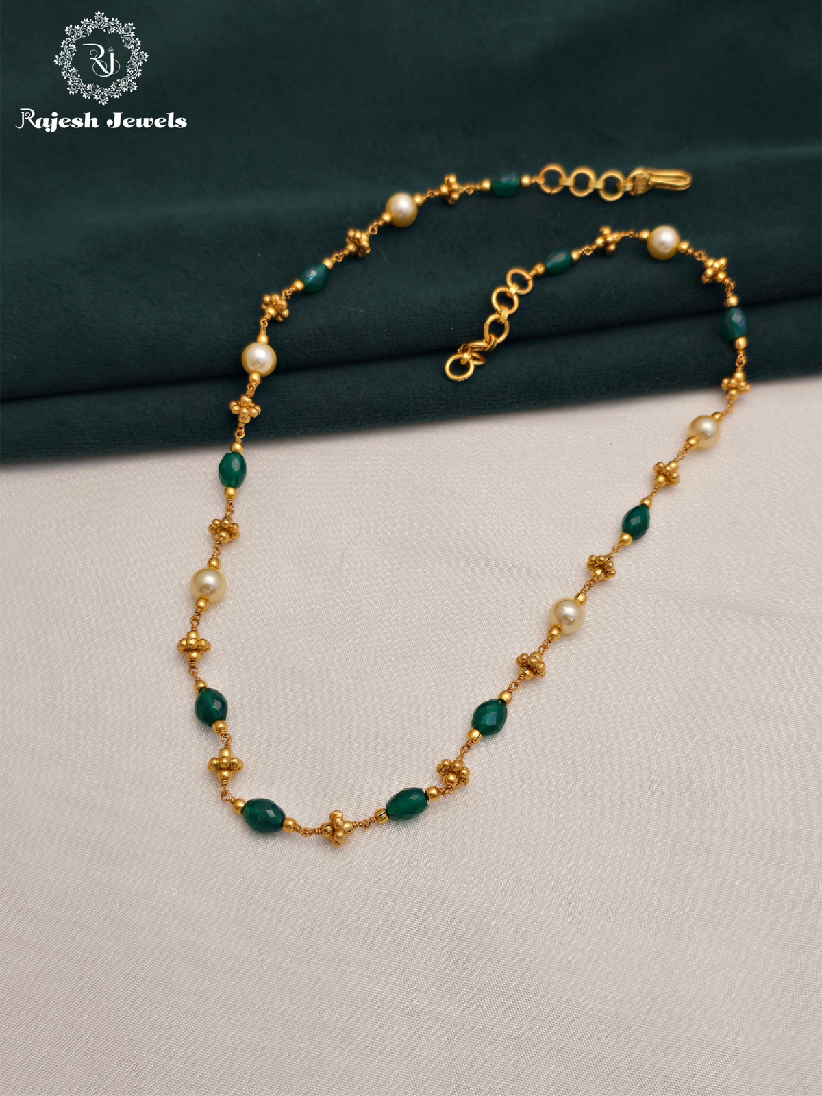 Fabulous Green Beaded Necklace