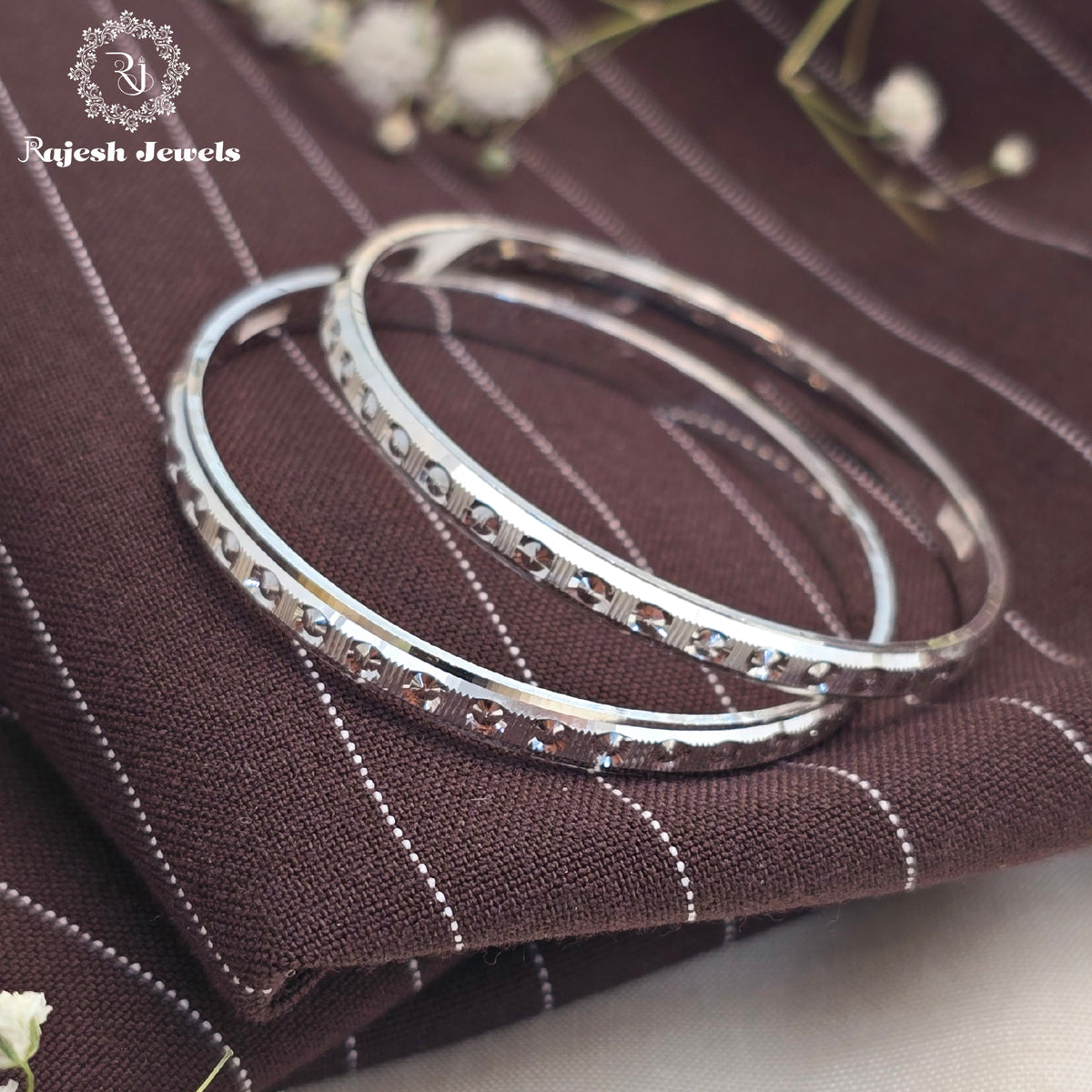 Glittering CNC Kids Bangles
