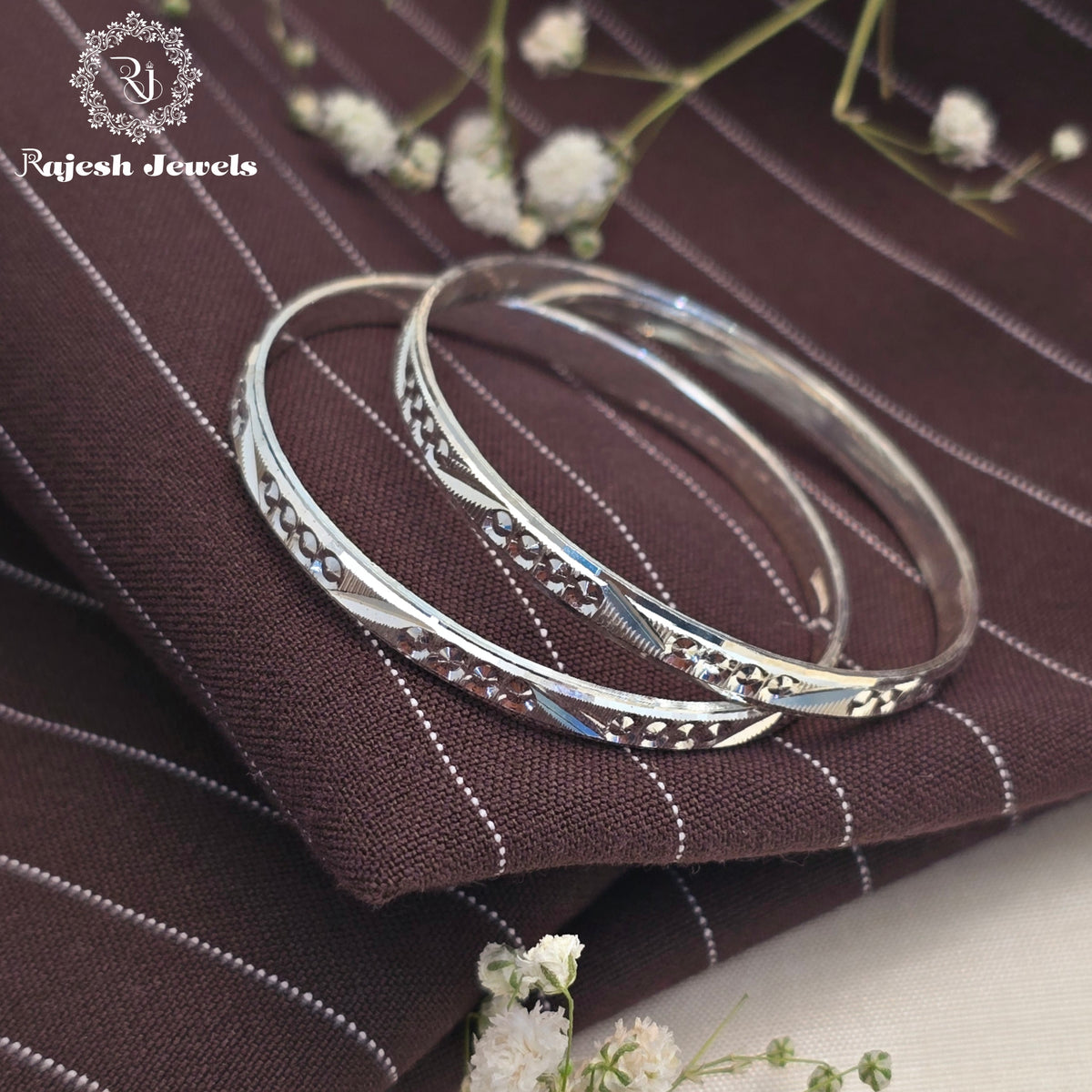 Sparkling CNC Kid's Bangles