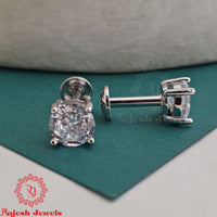 Solitaire Cz South Screw Studs