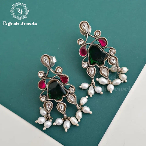 Elegant Kundan Stud Earrings