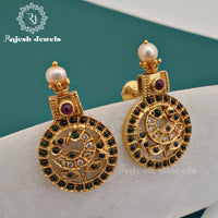 Traditional Peacock Earrings