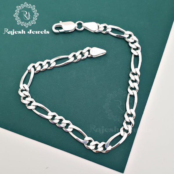 U7 Stainless Steel Chain Bracelet Chunky Wrist Link 5MM Figaro Chain  Bracelets for Men Women 8.3 Inch H414