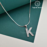 925 Pure Silver Chain & Pendant