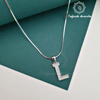 925 Pure Silver Chain & Pendant