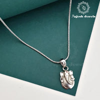 Lord Ganesha Pendent & Chain