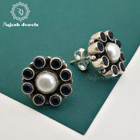 Spherical Cutstone Earrings