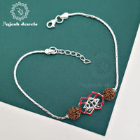 "Shree" 925 Silver Rakhi