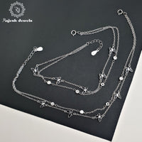 Remarkable Butterfly Dual Line Anklet