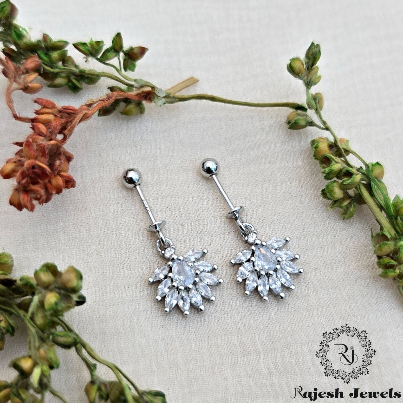 Mesmerizing Cz Bugadi Earrings