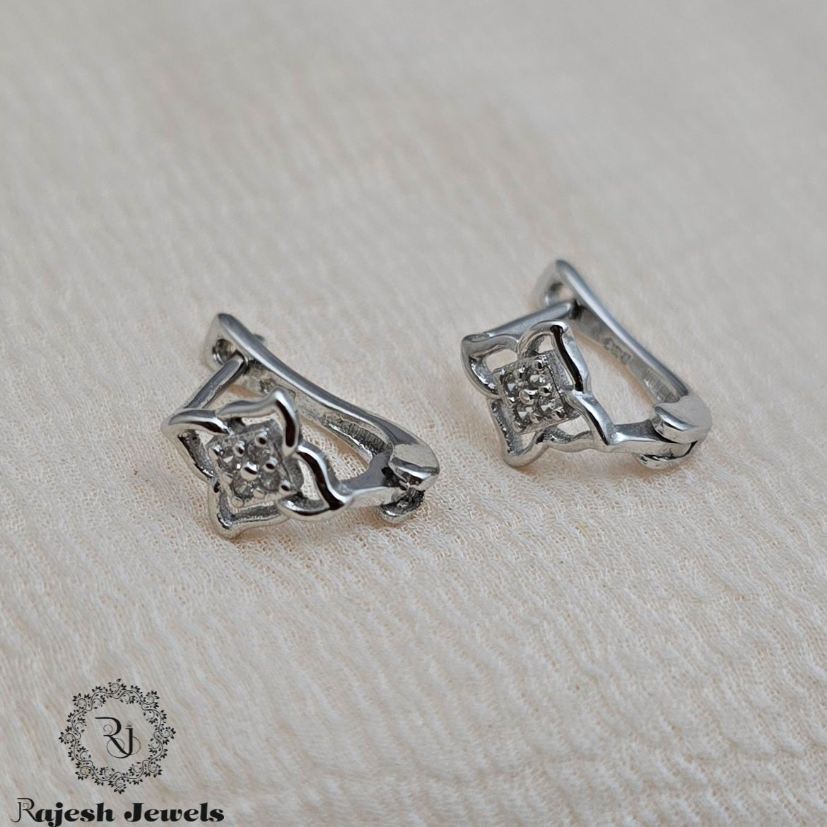 Artistic Floral Bali Earrings