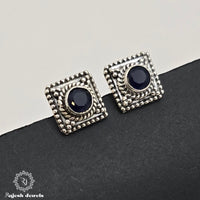 Royal Cutstone Stud Earrings