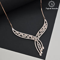 Opulent Hollywood Rosegold Neckpiece