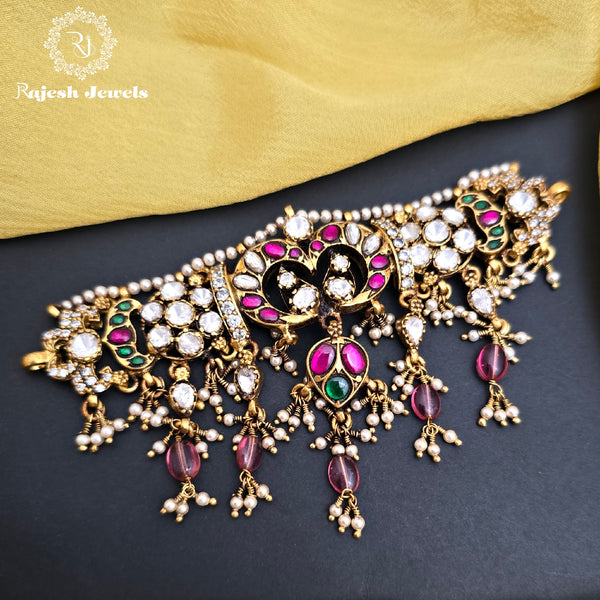 Lavish Moissanite & Kundan Choker