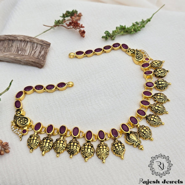 Lovable Silver Gold Plated Necklace