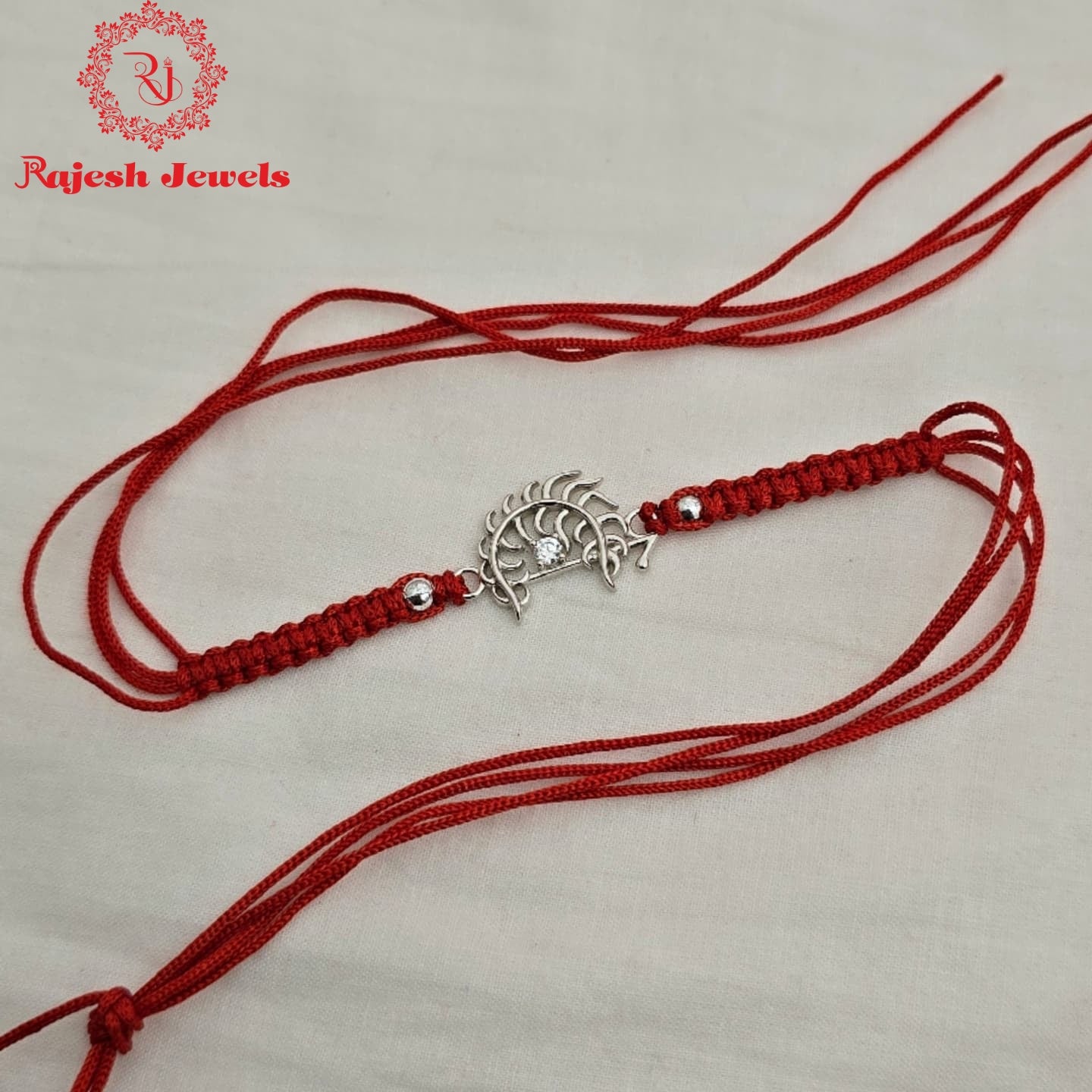 Lavish Furious Silver Rakhi