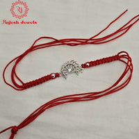 Lavish Furious Silver Rakhi