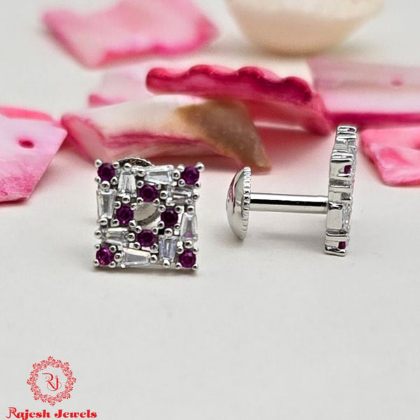 Geometric Cz South Screw Studs