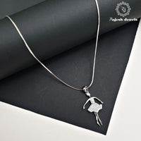 Charming Cz Doll Chain & Pendant