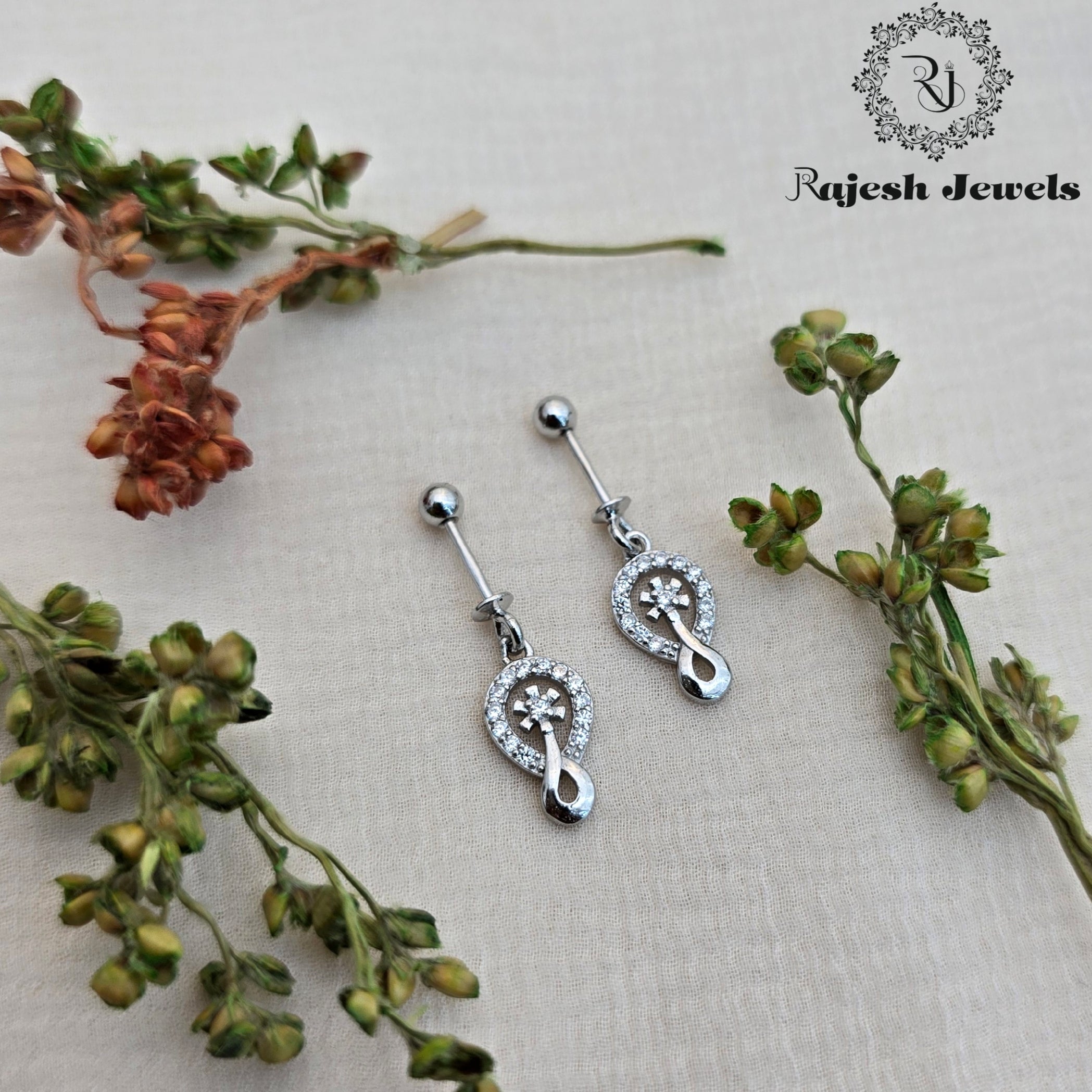 Pleasing Cz Bugadi Earrings