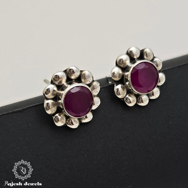 Radiant Cutstone Stud Earrings