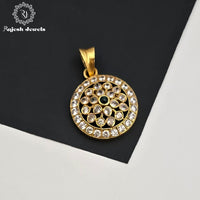 Authentic Cz Gold Plated Pendant