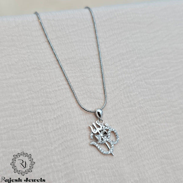 Trishul & Om Pendant & Chain