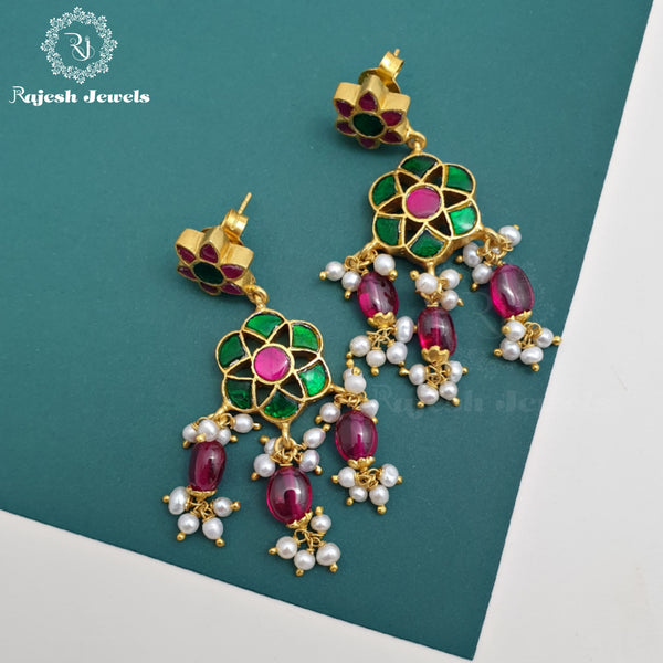 Radiant Kundan Chandbali Earrings