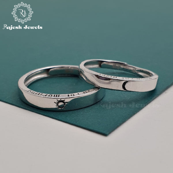 Sun Moon Couple Finger Ring