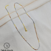 Enchanting Tricolour Dailywear Neckchain