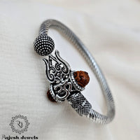 Trident Antique Rudraksh Hand Kada