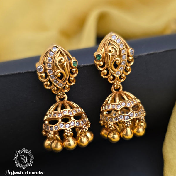 Authentic Cz Jumka Earrings