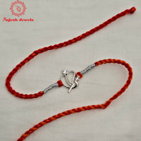 Attractive Silver Rakhi