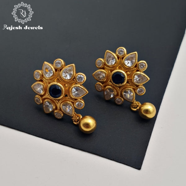 Amazing Gold Plated Stud Earrings