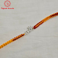 "Bro" Silver Rakhi