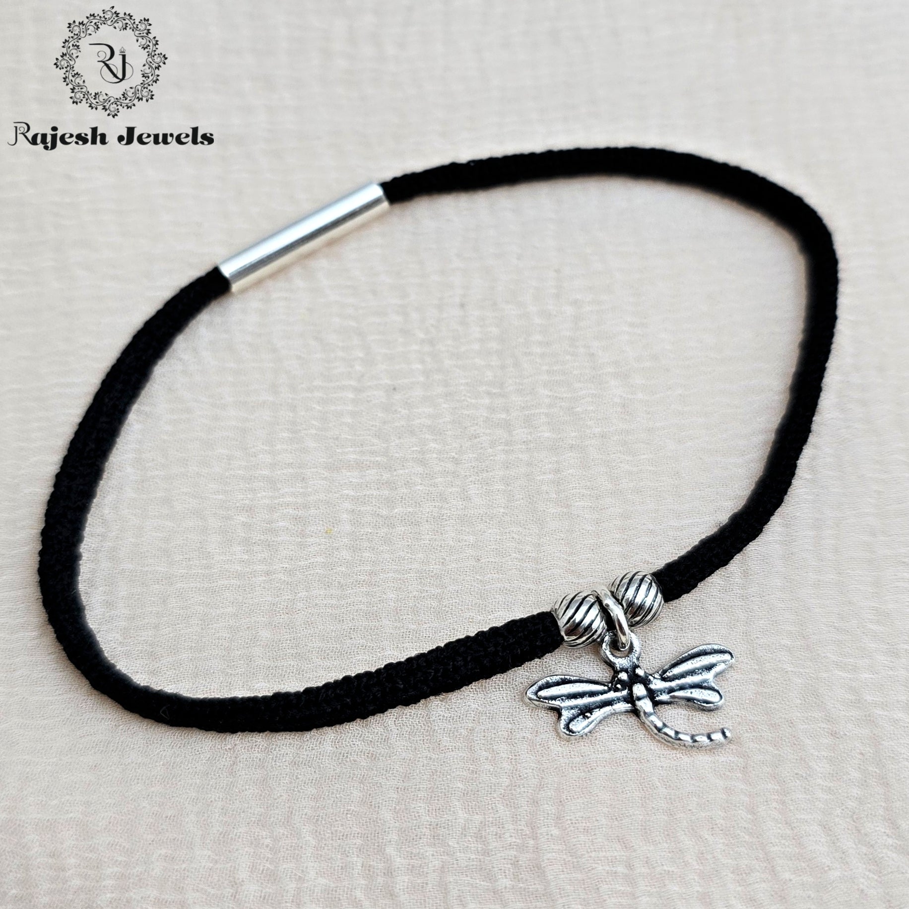 Dragonfly Charm Nazariya Elastic Anklet