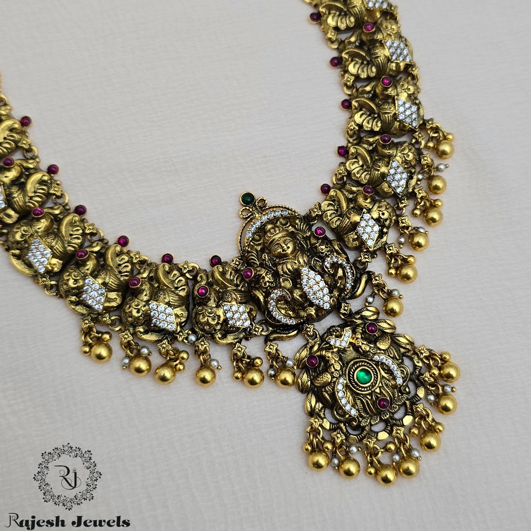 Artistic Cz Nakshi Long Haram