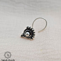 Lovable Oxidised Nose Pin