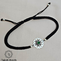 Pleasing Rangoli Design Nazariya Anklet