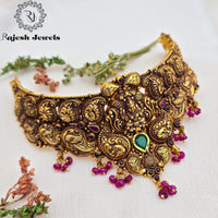 Traditional Mango Lakshmi Choker Neckpiece