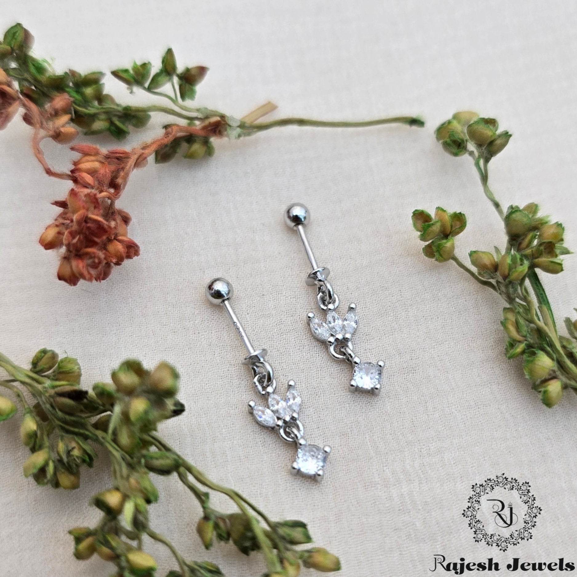 Fabulous Cz Bugadi Earrings