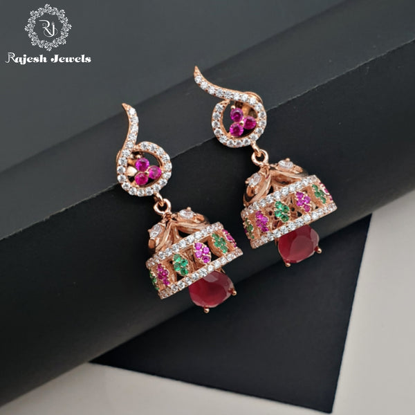 Exquisite Cz Jumka Earrings