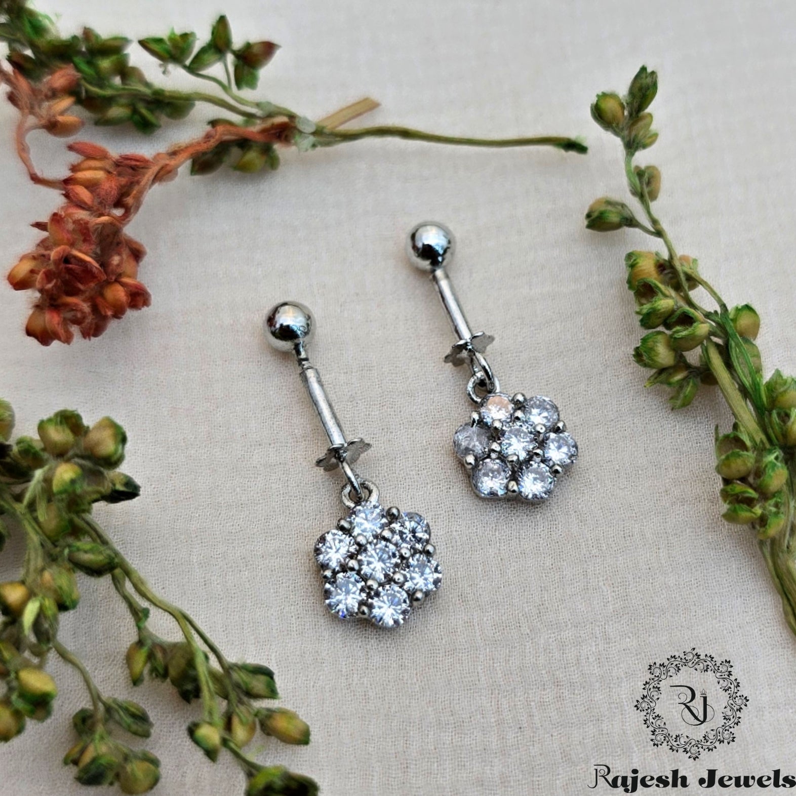 Alluring Cz Bugadi Earrings