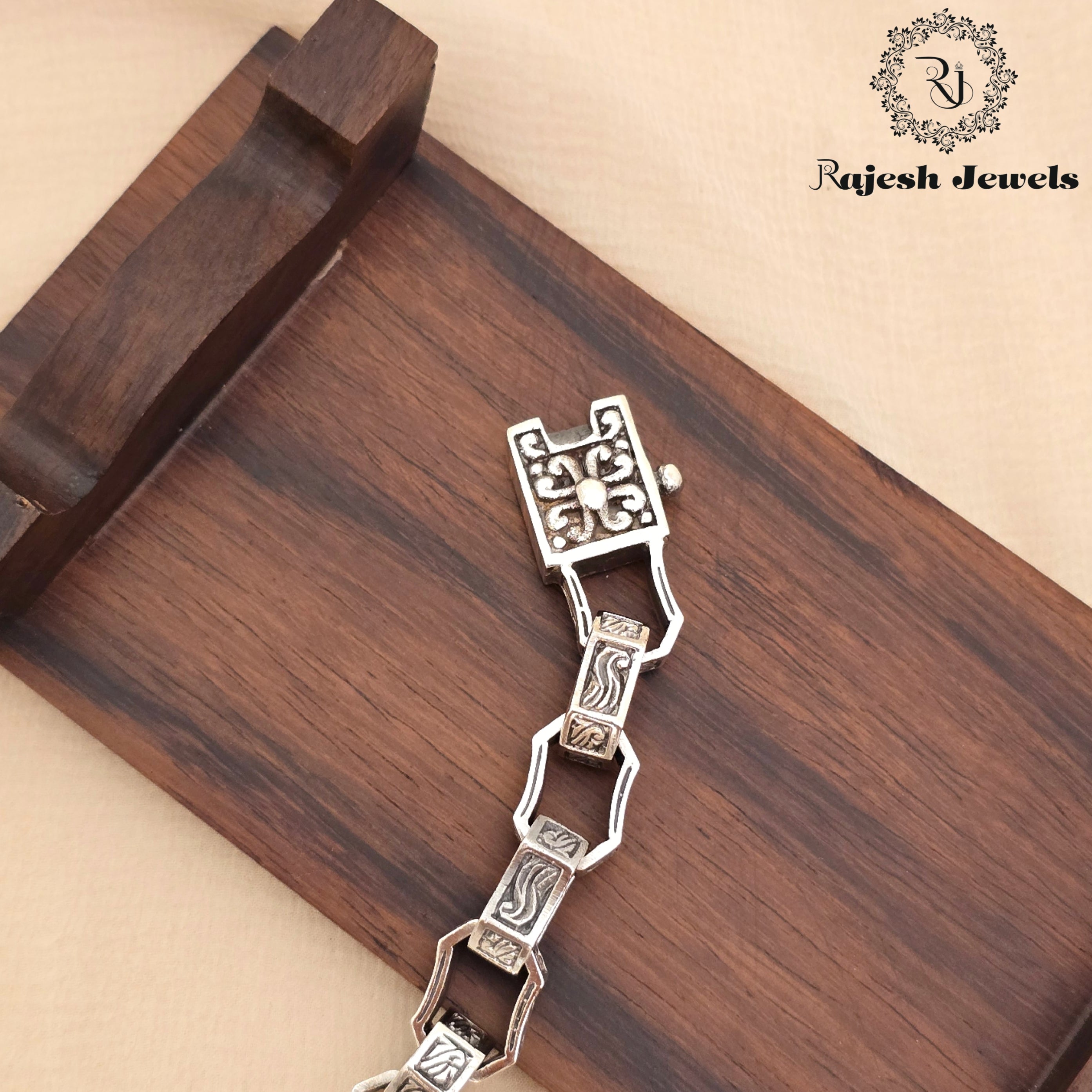 Amazing Oxidised Men's Bracelet