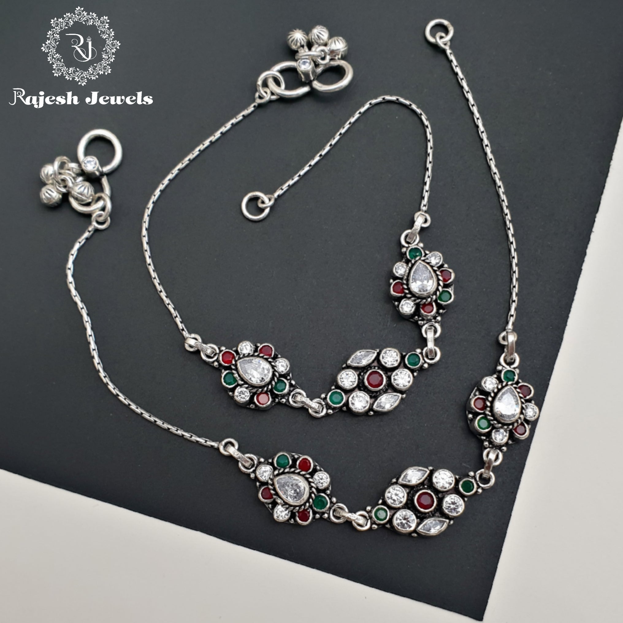 Stunning Cutstone Anklet