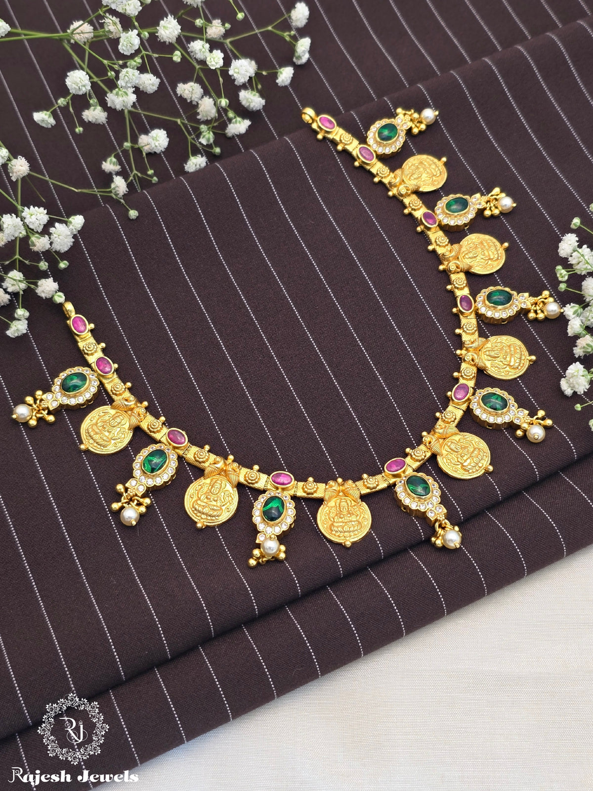 Opulence Lakshmi Kasu Necklace