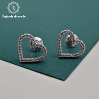 Heartfull Cz South Screw Studs