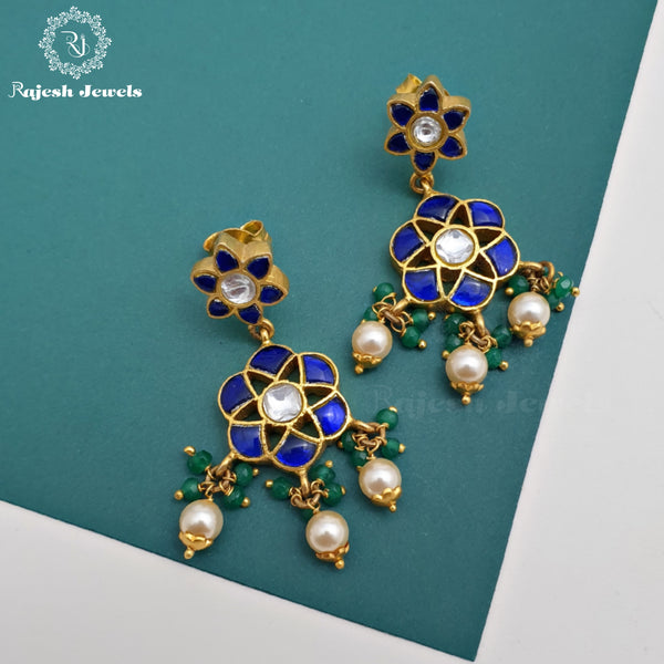 Fabulous Kundan Chandbali Earrings