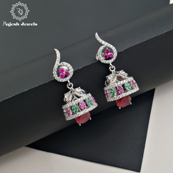 Stunning Cz Jumka Earrings